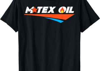 Mx tex oil company 1985 Vintage for Oil and Gas Enthusiasts T-Shirt