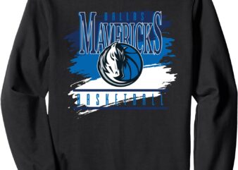 NBA Official Dallas Mavericks Spilled Paint Sweatshirt