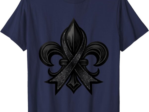 New orleans strong 2025 nola strong support fleur de lis t-shirt