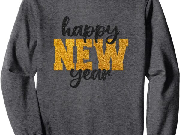 New years eve party supplies happy new year 2025 men women sweatshirt