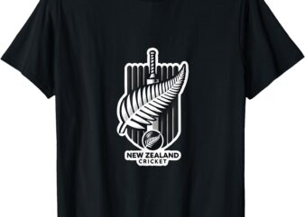 New Zealand Cricket_ Celebrating the Spirit of the Black Cap T-Shirt