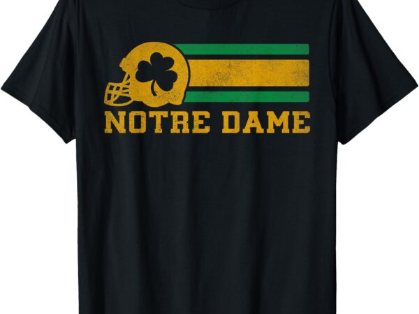 Notre dame lovers notre dame retro t-shirt