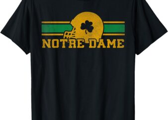 Notre Dame Lovers Notre Dame Souvenir Men Women Kids Retro T-Shirt