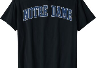 Notre Dame Vintage Patriotic Men Women T-Shirt