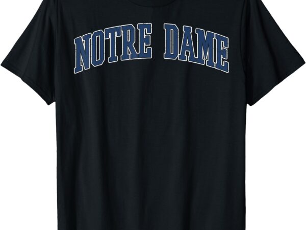 Notre dame vintage patriotic men women t-shirt