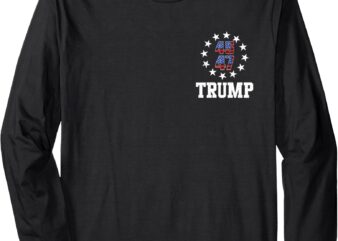 ON BACK Trump Inauguration Day Monday Jan 20 25 Men Woman Long Sleeve T-Shirt