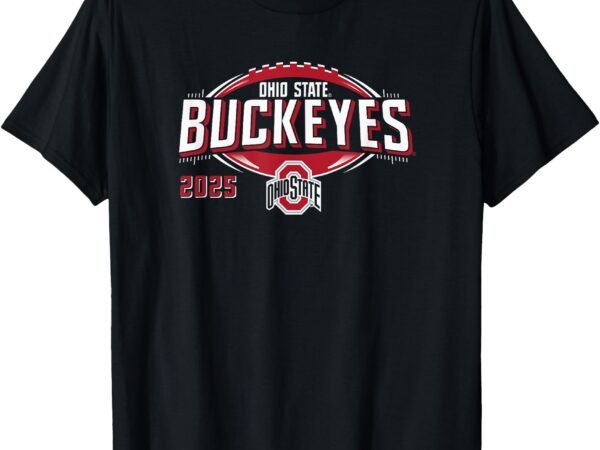 Ohio state buckeyes cfp cotton bowl 2024-25 football black t-shirt