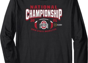 Ohio State Buckeyes National Championship 2025 Football Long Sleeve T-Shirt