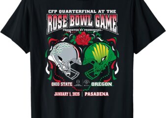 Ohio State Buckeyes vs Oregon Ducks Rose Bowl 2024-25 CFP T-Shirt