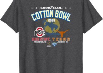 Ohio State vs Texas Cotton Bowl 2024-25 CFP Semifinal T-Shirt