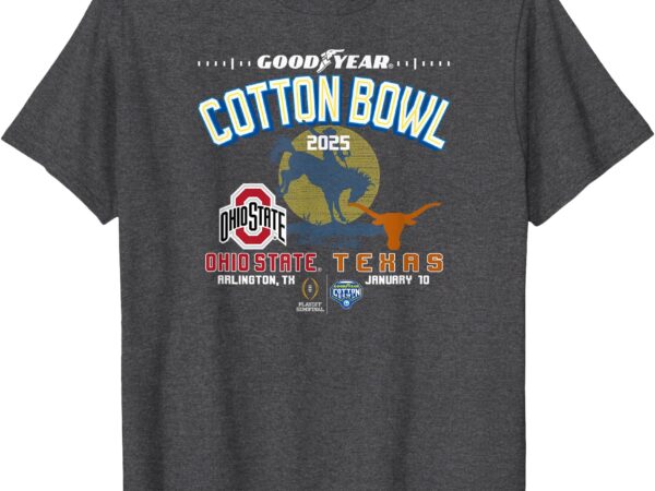 Ohio state vs texas cotton bowl 2024-25 cfp semifinal t-shirt