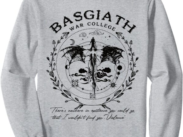 Onyx storm brave the dark fourth wingg basgiath war collegee sweatshirt