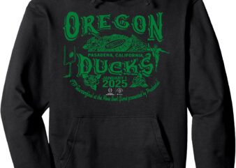 Oregon Ducks Rose Bowl 2024-25 CFP Quarterfinal Stadium Pullover Hoodie