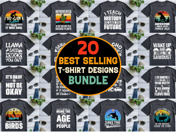 T-shirt design bundle