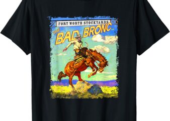 Painted Texas Sky Bronc T-Shirt