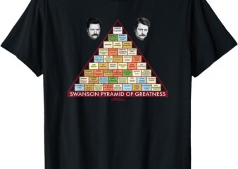 Parks & Recreation Swanson Pyramid of Greatness T-Shirt