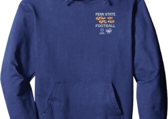 Penn State Nittany Lions CFP Orange Bowl 2024-25 Navy Back Pullover Hoodie