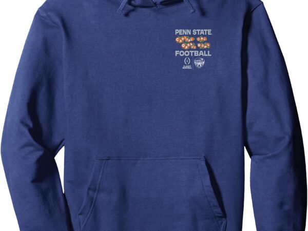 Penn state nittany lions cfp orange bowl 2024-25 navy back pullover hoodie t shirt illustration