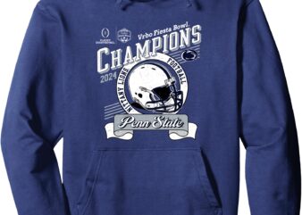 Penn State Nittany Lions Fiesta Bowl Champs 2024 Navy Pullover Hoodie