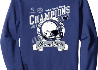 Penn State Nittany Lions Fiesta Bowl Champs 2024 Navy Sweatshirt