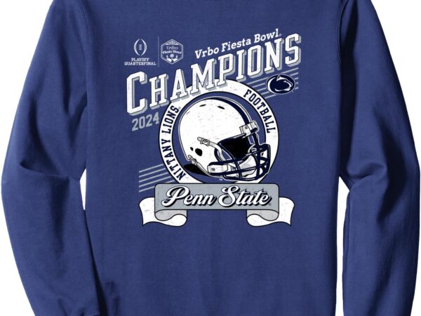 Penn state nittany lions fiesta bowl champs 2024 navy sweatshirt