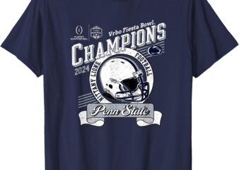 Penn State Nittany Lions Fiesta Bowl Champs 2024 Navy T-Shirt