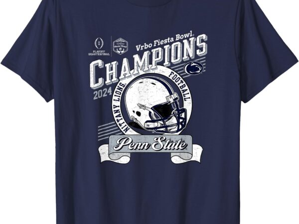 Penn state nittany lions fiesta bowl champs 2024 navy t-shirt