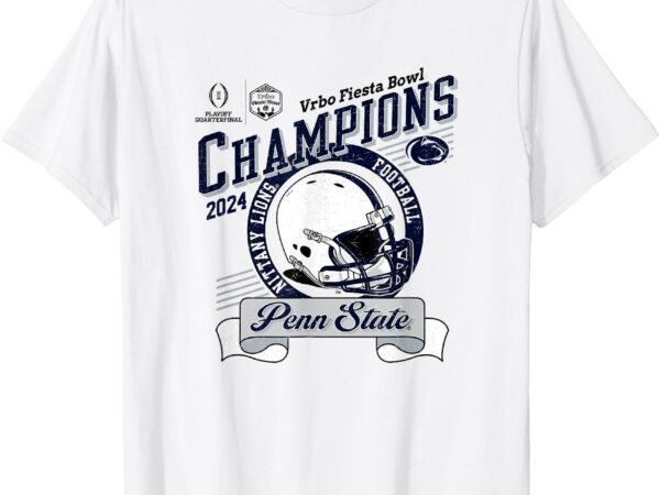 Penn state nittany lions fiesta bowl champs 2024 white t-shirt