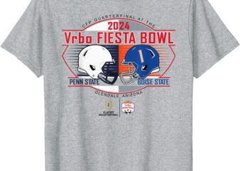 Penn State vs Boise State CFP Fiesta Bowl 2024-25 Quarter T-Shirt