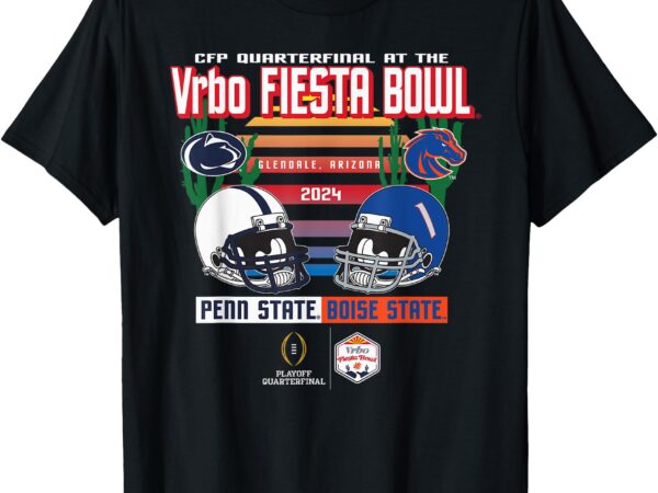 Penn state vs boise state cfp quarter fiesta bowl 2024-25 t-shirt