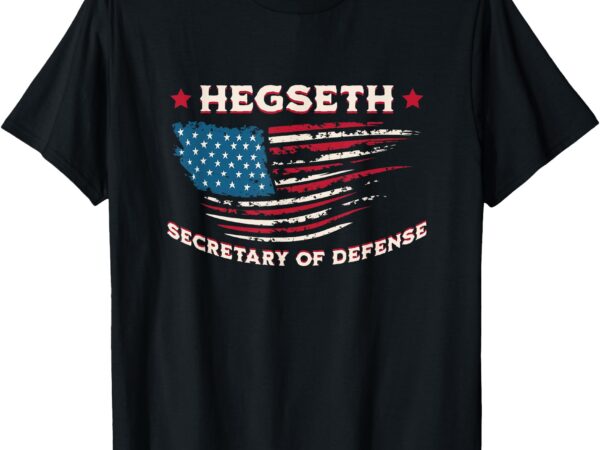 Pete hegseth secretary of defense trump support patriots t-shirt