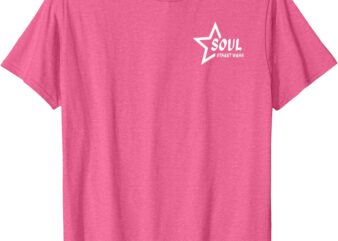 Pink Soul Pocket Front_Back T-Shirt