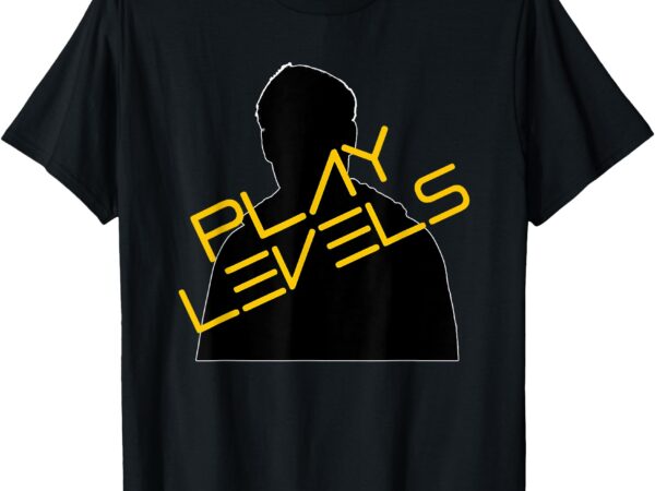 Play levels – bold and uplifting t-shirt