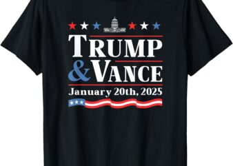 President Trump & Vance Inauguration Day 2025 T-Shirt