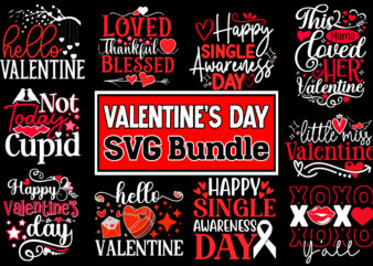 Valentine’s Day SVG Bundle,Be My Valentine Svg, Valentine Svg, Valentine’s Day Svg, Valentine Shirt Svg, Layered Be My Valentine Svg, Cut Fi