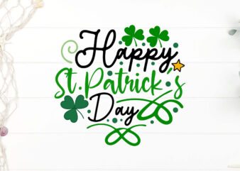 Happy St.Patricks Day SVG Cut File, Happy St Patrick’s Day svg, St Patrick SVG, St Patricks Day SVG, St Patrick’s Day Svg, St Patricks Svg,