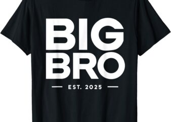 Promoted to Big Bro 2025 Big Brother Toddler Announcement T-Shirt