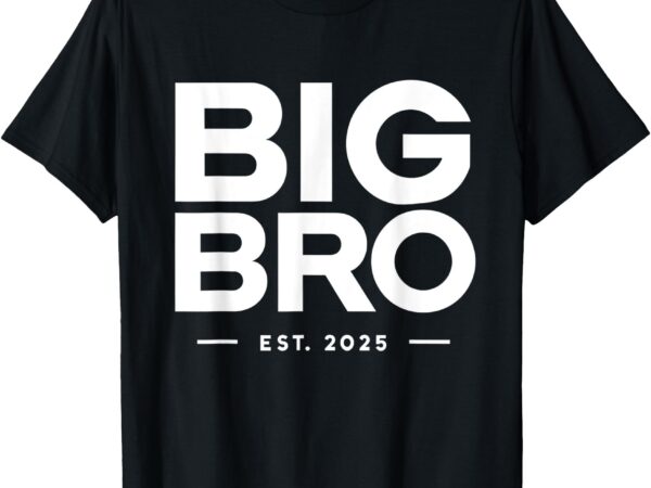 Promoted to big bro 2025 big brother toddler announcement t-shirt