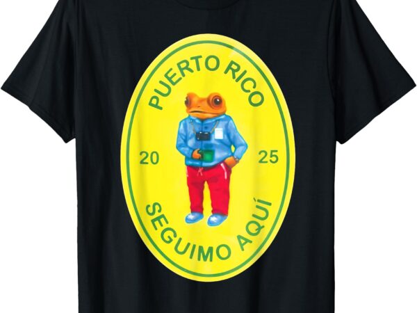 Puerto rico frog concho t-shirt