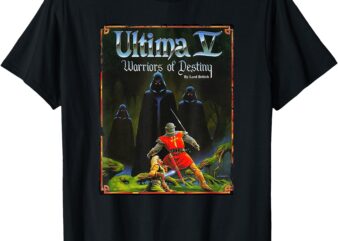 RPG Ultima V Retro Cover T-Shirt