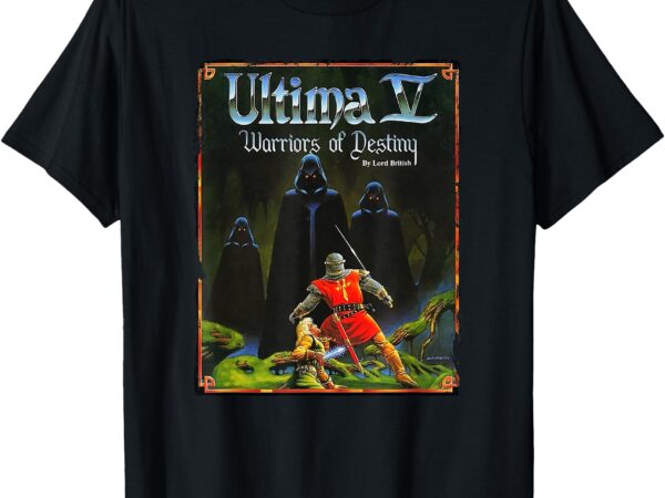 Rpg ultima v retro cover t-shirt