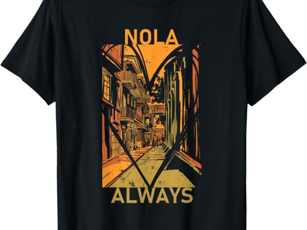 Remember nola never forget new orleans always support strong t-shirt