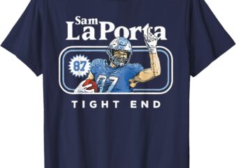 Retro Laporta Tee Graphic Sam Style Design T-Shirt