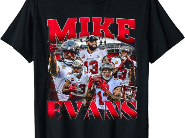 Retro mike tee graphic evans design 90’s style t-shirt t-shirt