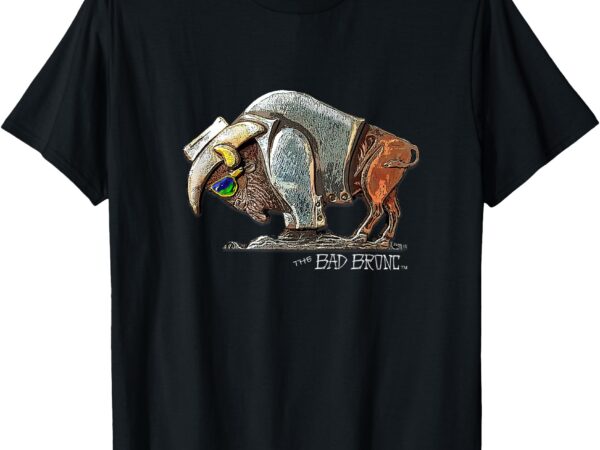 Rock n roll buffalo t-shirt