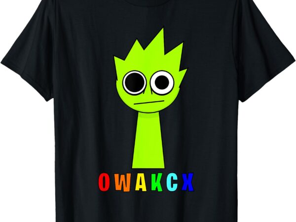 Sprunki owakcx character t-shirt