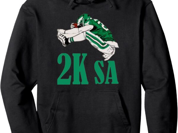 Saquon eagles 2k sa tee barkley pullover hoodie t shirt template vector