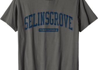 Selinsgrove Pennsylvania PA College University Style Blue T-Shirt