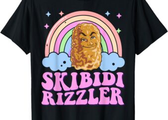 Skibidi Rizzler Funny Meme Shirt – Hilarious Retro Design T-Shirt