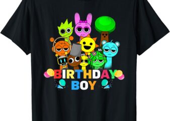 Sprunki birthday _ it’s my birthday Boy Sprunki birthday T-Shirt